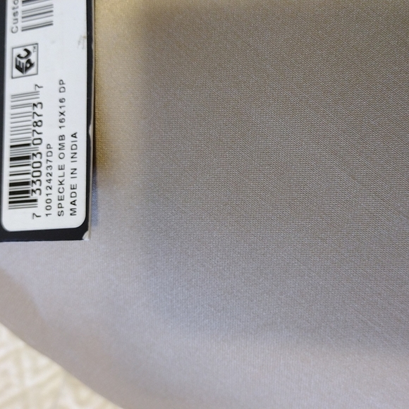 Hudson Park Collection Speckle Ombré Beaded Square Decorative Pillow - Picture 4 of 7